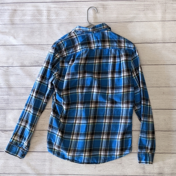Thunder cotton plaid button down shirt - Picture 2 of 4